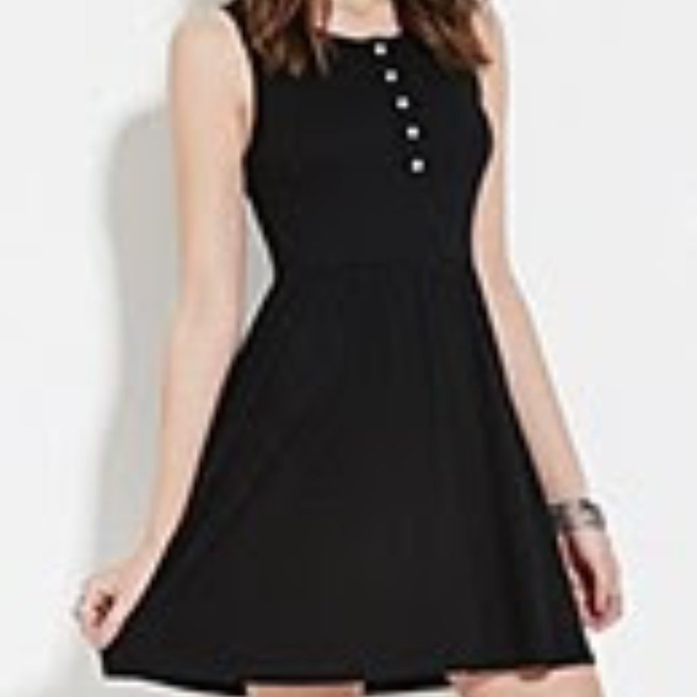 black forever 21 dress